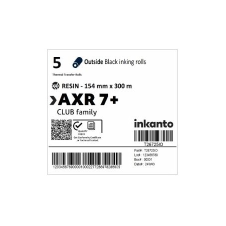 ARMOR AXR 7 RESIN Thermal Transfer